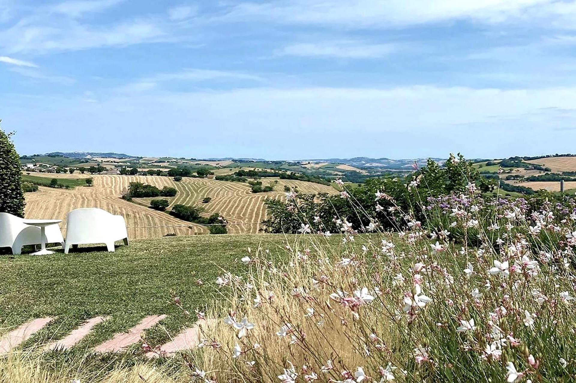 Bed And Breakfast La Vecchia Scuola Montefano Eksteriør bilde