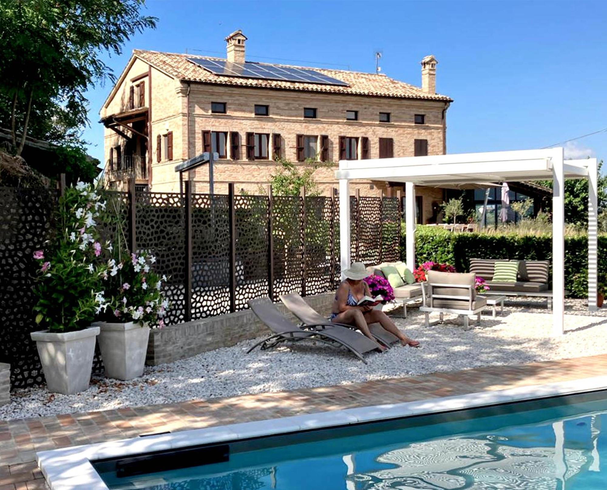 Bed And Breakfast La Vecchia Scuola Montefano Eksteriør bilde